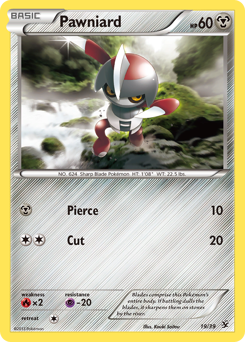 Pokemon Kalos Starter Set Pawniard - 19
