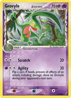 Pokemon Crystal Guardians Grovyle δ - 19