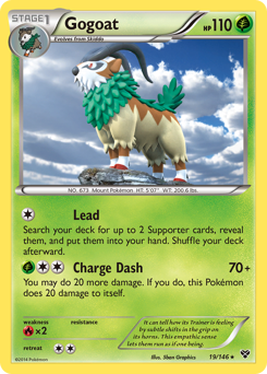Pokemon XY Gogoat - 19
