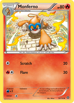 Pokemon Steam Siege Monferno - 19