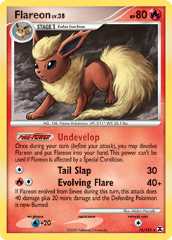 Pokemon Rising Rivals Flareon - 19