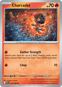 Pokemon Phantasmal Flames Charcadet - 19