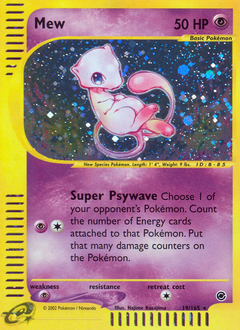 Pokemon Expedition Base Set Mew - 19