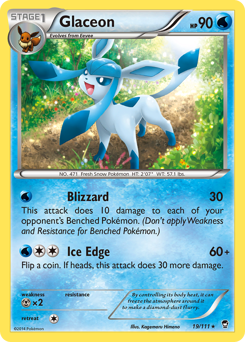 Pokemon Furious Fists Glaceon - 19