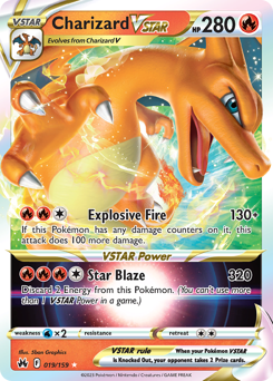 Pokemon Crown Zenith Charizard VSTAR - 19