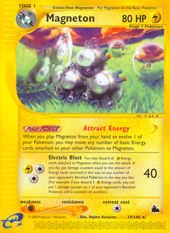 Pokemon Skyridge Magneton - 19