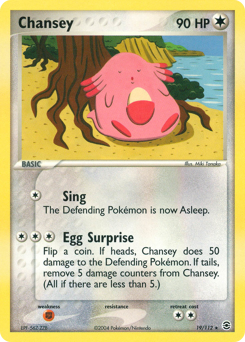 Pokemon FireRed & LeafGreen Chansey - 19