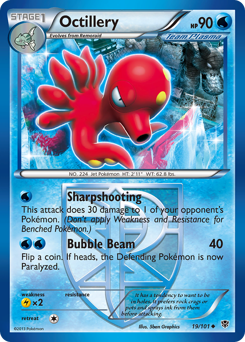 Pokemon Plasma Blast Octillery - 19