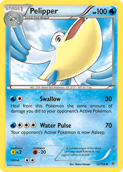 Pokemon Roaring Skies Pelipper - 19