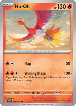Pokemon Surging Sparks Ho-Oh - 19