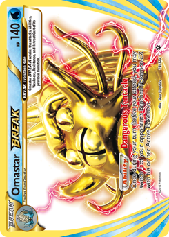 Pokemon Fates Collide Omastar BREAK - 19