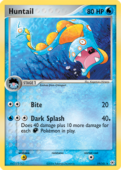Pokemon Hidden Legends Huntail - 19