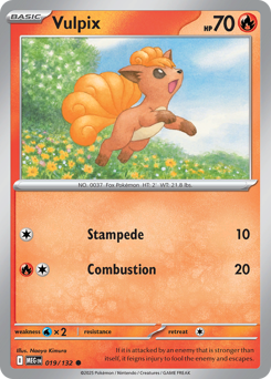 Pokemon Mega Evolution Vulpix - 19