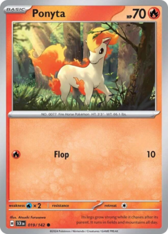 Pokemon Stellar Crown Ponyta - 19