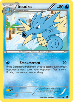 Pokemon Plasma Freeze Seadra - 19