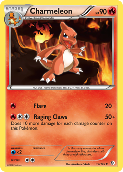 Pokemon Boundaries Crossed Charmeleon - 19