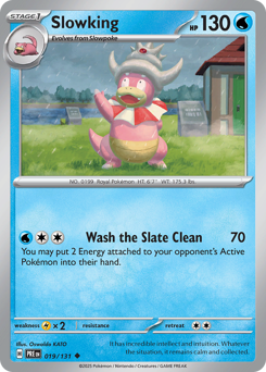 Pokemon Prismatic Evolutions Slowking - 19