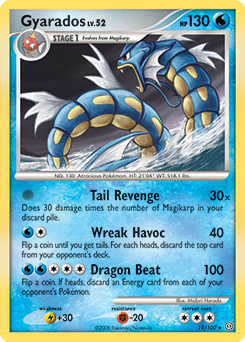 Pokemon Stormfront Gyarados - 19