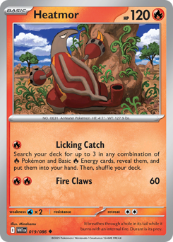 Pokemon White Flare Heatmor - 19
