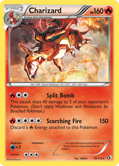 Pokemon Legendary Treasures Charizard - 19