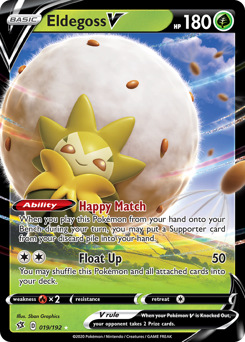 Pokemon Rebel Clash Eldegoss V - 19