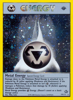 Pokemon Neo Genesis Metal Energy - 19