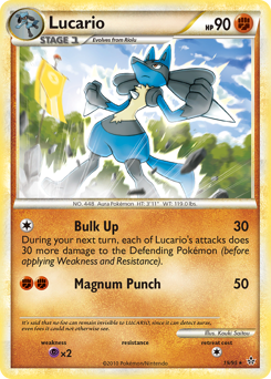 Pokemon HS—Unleashed Lucario - 19