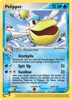 Pokemon Ruby & Sapphire Pelipper - 19