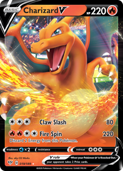 Pokemon Darkness Ablaze Charizard V - 19