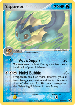 Pokemon Unseen Forces Vaporeon - 19