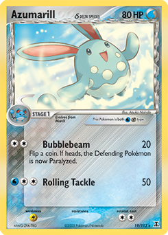 Pokemon Delta Species Azumarill δ - 19