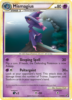 Pokemon HS—Undaunted Mismagius - 19