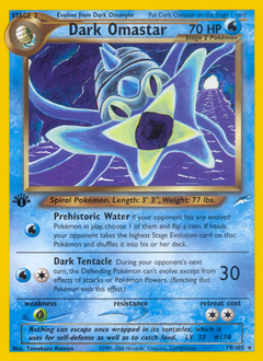 Pokemon Neo Destiny Dark Omastar - 19
