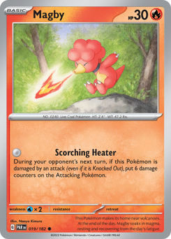 Pokemon Paradox Rift Magby - 19