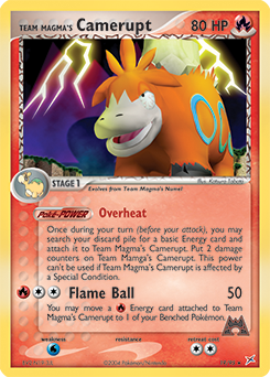 Pokemon Team Magma vs Team Aqua Team Magma's Camerupt - 19