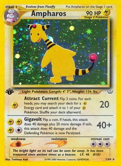Pokemon Neo Revelation Ampharos - 1
