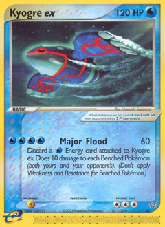 Pokemon Nintendo Black Star Promos Kyogre ex - 1