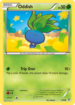 Pokemon Ancient Origins Oddish - 1