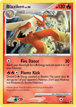 Pokemon Great Encounters Blaziken - 1