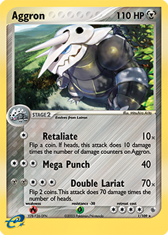 Pokemon Ruby & Sapphire Aggron - 1