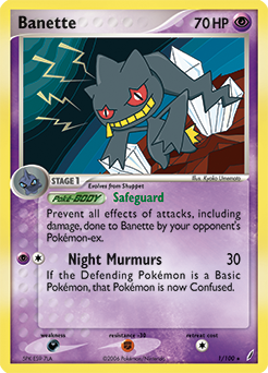 Pokemon Crystal Guardians Banette - 1