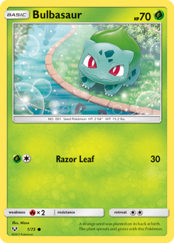 Pokemon Shining Legends Bulbasaur - 1