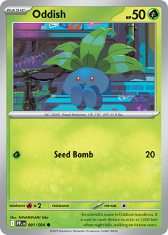 Pokemon Phantasmal Flames Oddish - 1