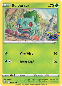 Pokemon Pokémon GO Bulbasaur - 1