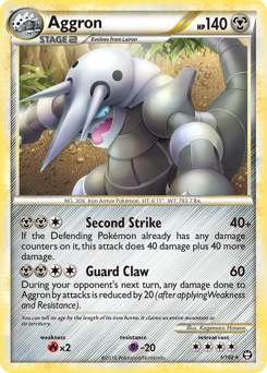 Pokemon HS—Triumphant Aggron - 1