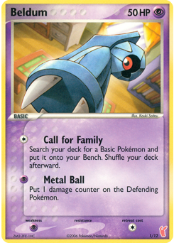 Pokemon EX Trainer Kit 2 Plusle Beldum - 1