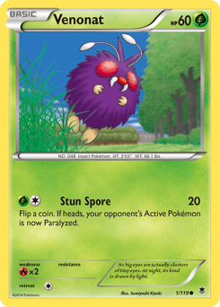 Pokemon Phantom Forces Venonat - 1