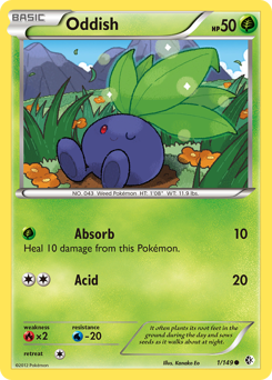 Pokemon Boundaries Crossed Oddish - 1
