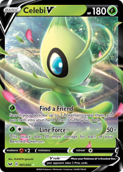 Pokemon Sword & Shield Celebi V - 1