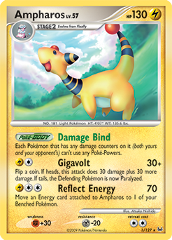 Pokemon Platinum Ampharos - 1